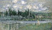 Claude Monet View of Vetheuil sur Seine oil painting